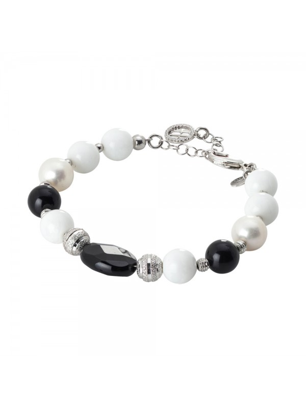 Bracciale Donna Gioielli Boccadamo Perlamia BR539