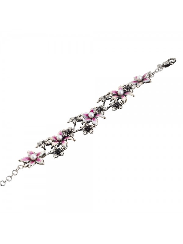 Bracciale Donna Gioielli Bottega Boccadamo Lilium BBR001F