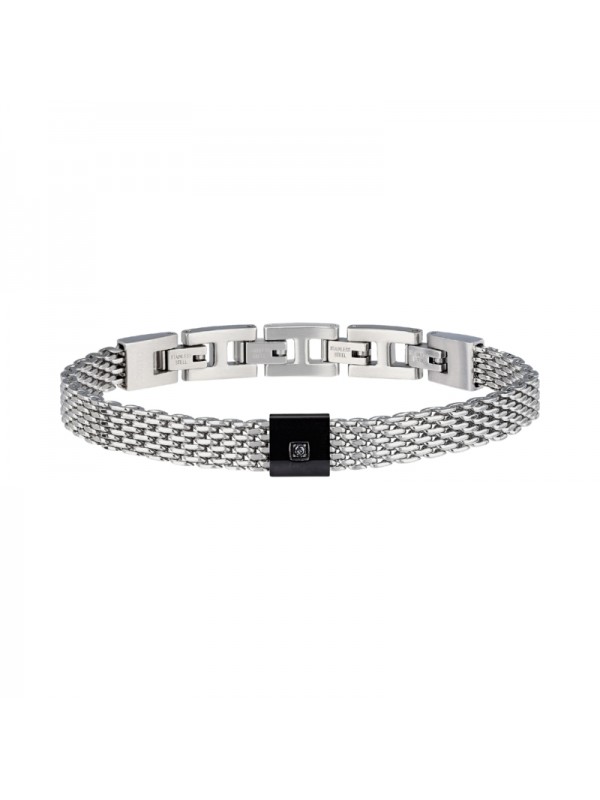 Bracciale Uomo Gioielli Breil Black Diamond TJ2955