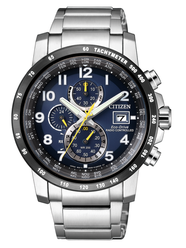 Orologio Cronografo Uomo Citizen Radiocontrollato AT8124-91L Orologio Cronografo Uomo Citizen Radiocontrollato AT8124-91L
