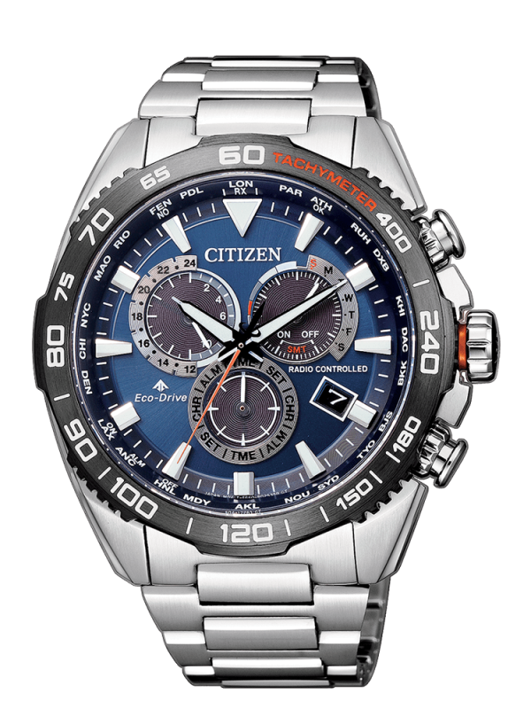 Orologio Cronografo Uomo Citizen Radiocontrollato CB5034-82L Orologio Cronografo Uomo Citizen Radiocontrollato CB5034-82L
