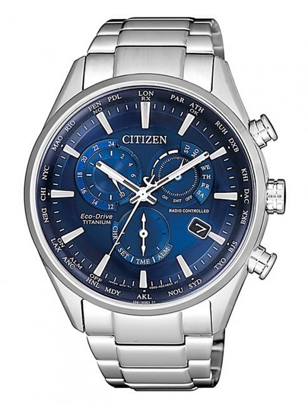 Orologio Cronografo Uomo Citizen Super Titanio Radiocontrollato CB5020-87L Orologio Cronografo Uomo Citizen Super Titanio Radiocontrollato CB5020-87L