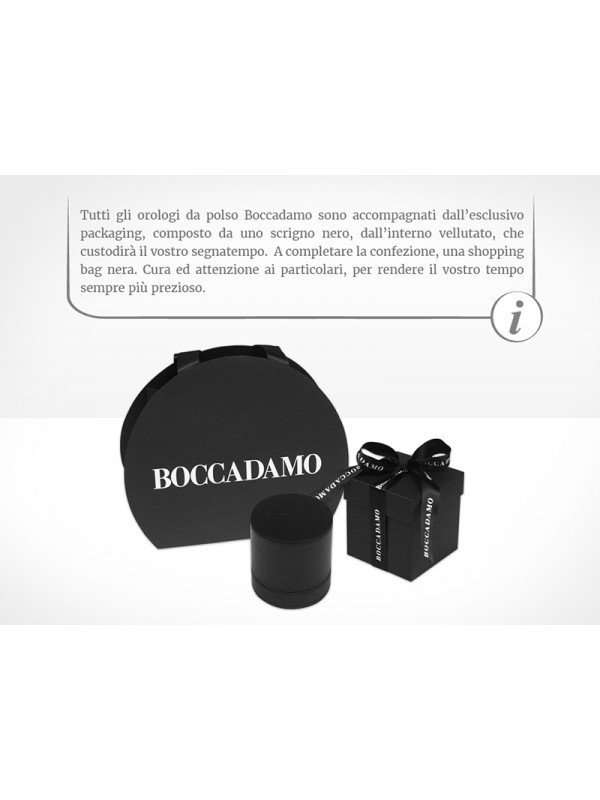 Orologio Solo Tempo Uomo Boccadamo Icona IC001