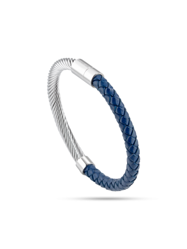  Bracciale Acciaio, cuoio Uomo Morellato SADT07