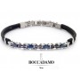  Bracciale Acciaio, Nylon Uomo Boccadamo ABR078B