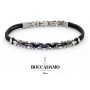  Bracciale Acciaio, Nylon Uomo Boccadamo ABR078N