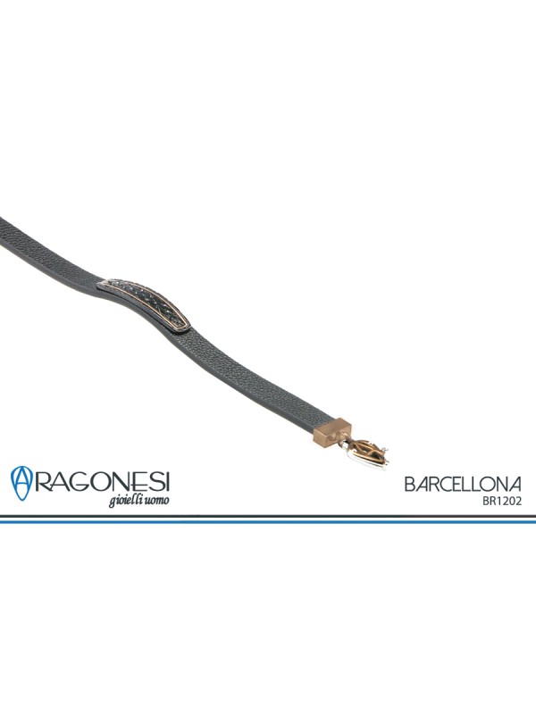  Bracciale Acciaio Uomo Aragonesi BR1202