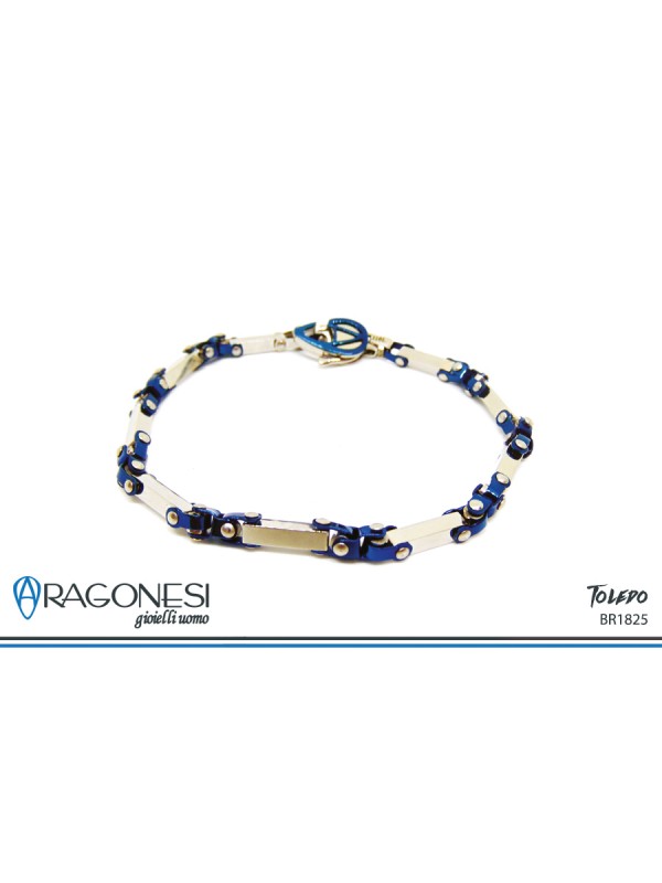  Bracciale Acciaio Uomo Aragonesi BR1825