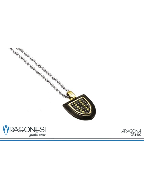  Collana Acciaio Uomo Aragonesi GR1402