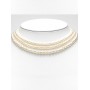  Collana Oro Bianco, Perle Donna MiKiKo MC1277O4FCB1999