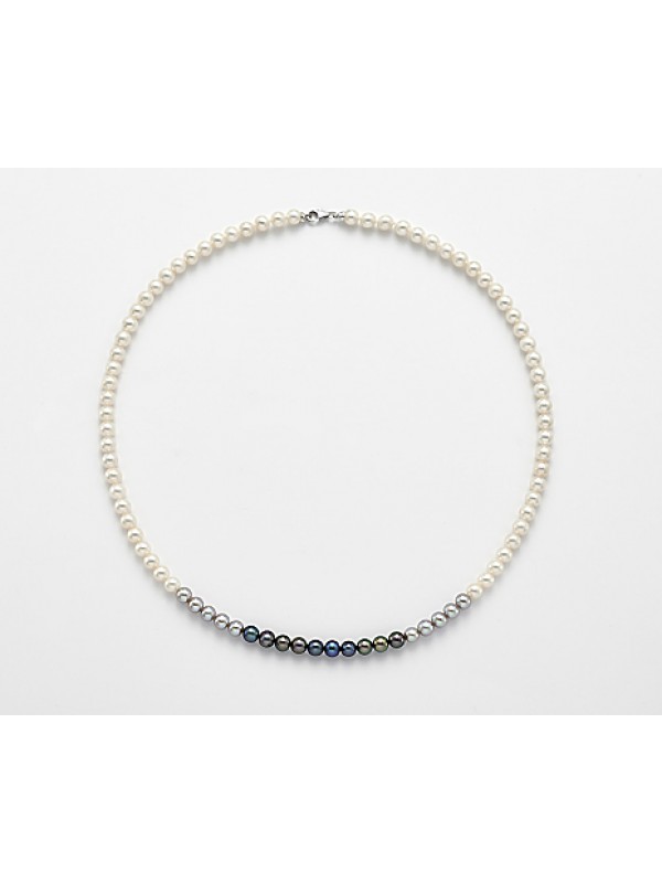  Collana Oro Bianco, Perle Donna MiKiKo MC141504FB99045