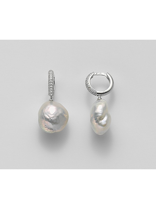  Orecchini Argento, Perle Donna MiKiKo MO7294A4FDBI130