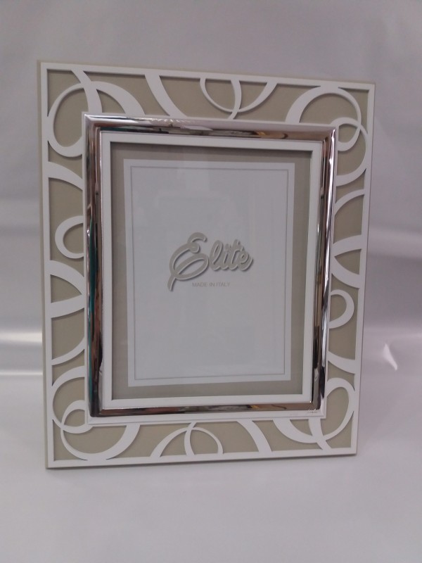  Cornice Argento e Legno Elite E6079/20